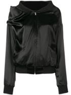 Y-3 Asymmetric Bomber Jacket - Black