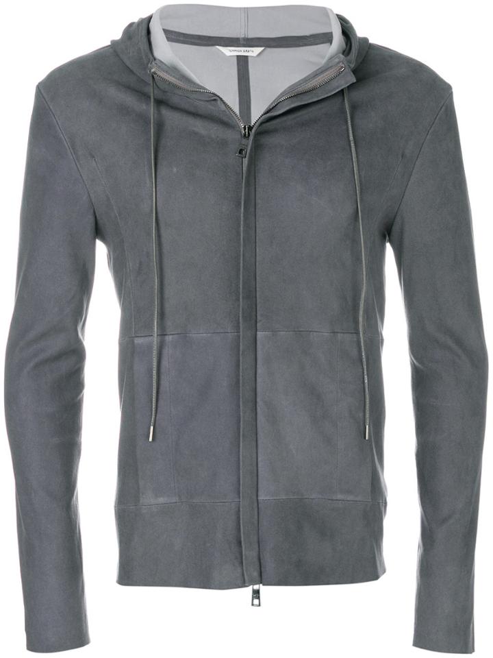 Giorgio Brato Zipped Hoodie - Grey