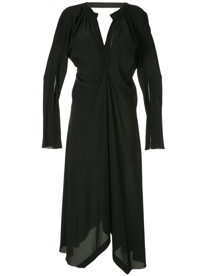 Kitx V-neck Cutout Dress - Black