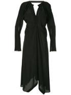 Kitx V-neck Cutout Dress - Black