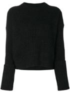 All Saints Pierce Crew Neck Sweater - Black