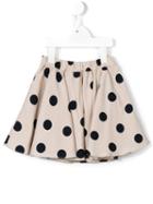 Knot Polka Dots Skirt, Toddler Girl's, Size: 3 Yrs, Nude/neutrals