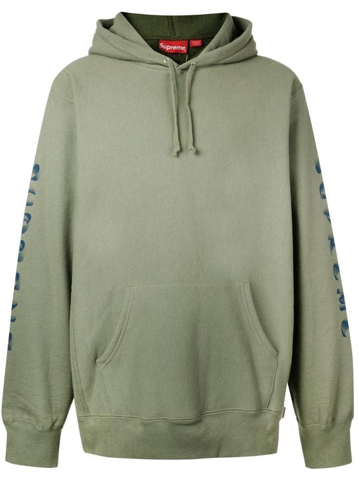 Supreme Plain Hoodie - Green