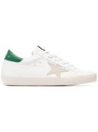 Golden Goose Deluxe Brand Super Star Low-top Leather Sneakers - White
