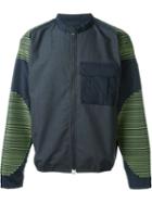 Issey Miyake Men Embroidered Sleeve Jacket