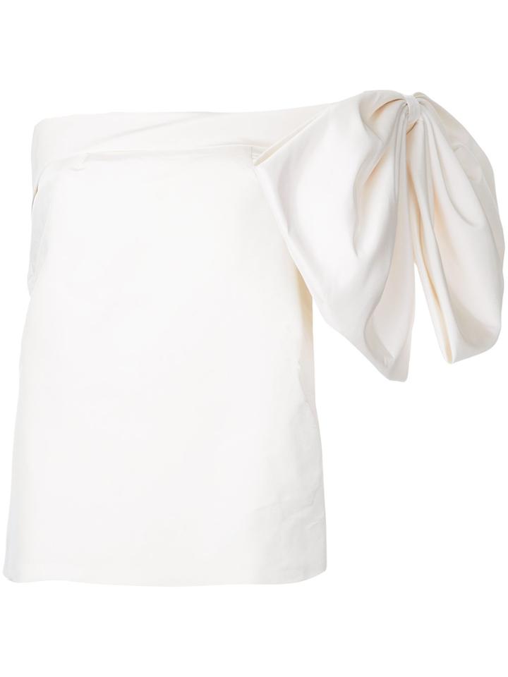 Bambah Bow Top - White