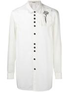 Damir Doma Sven Shirt, Men's, Size: Small, White, Cotton/cupro