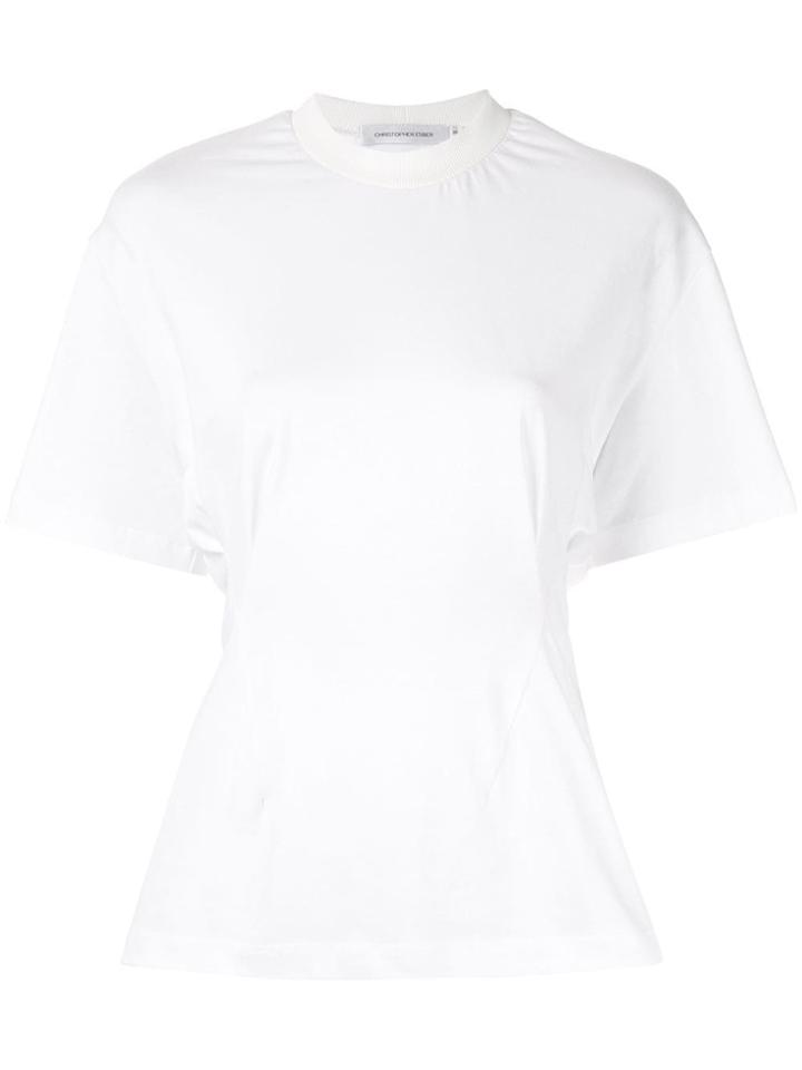 Christopher Esber Darted T-shirt - White