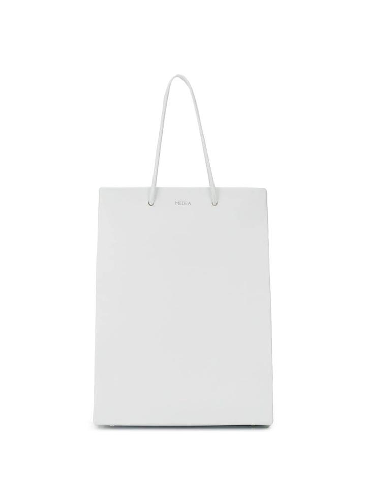 Medea Prima Tall Tote Bag - White