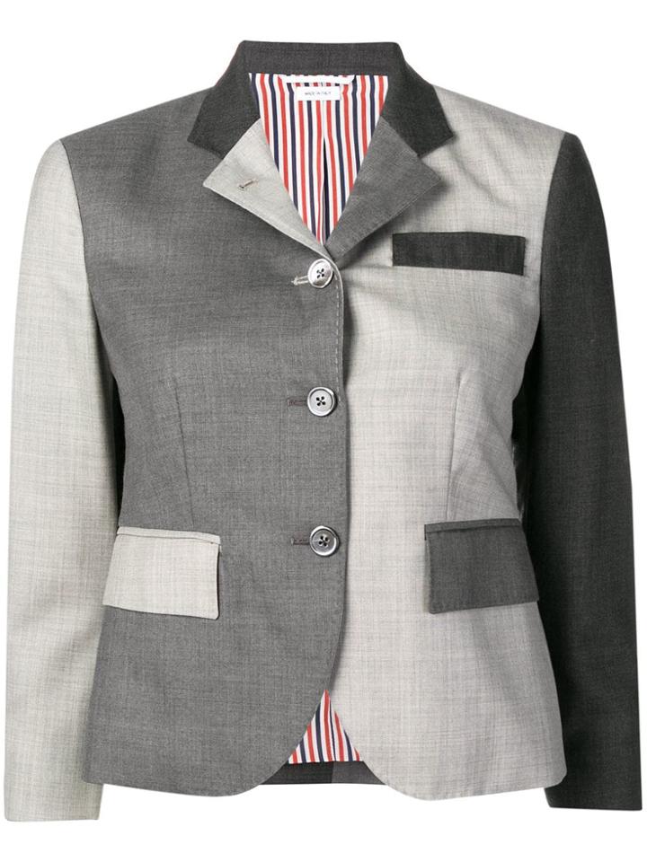 Thom Browne Fun-mix Twill Sport Coat - Grey