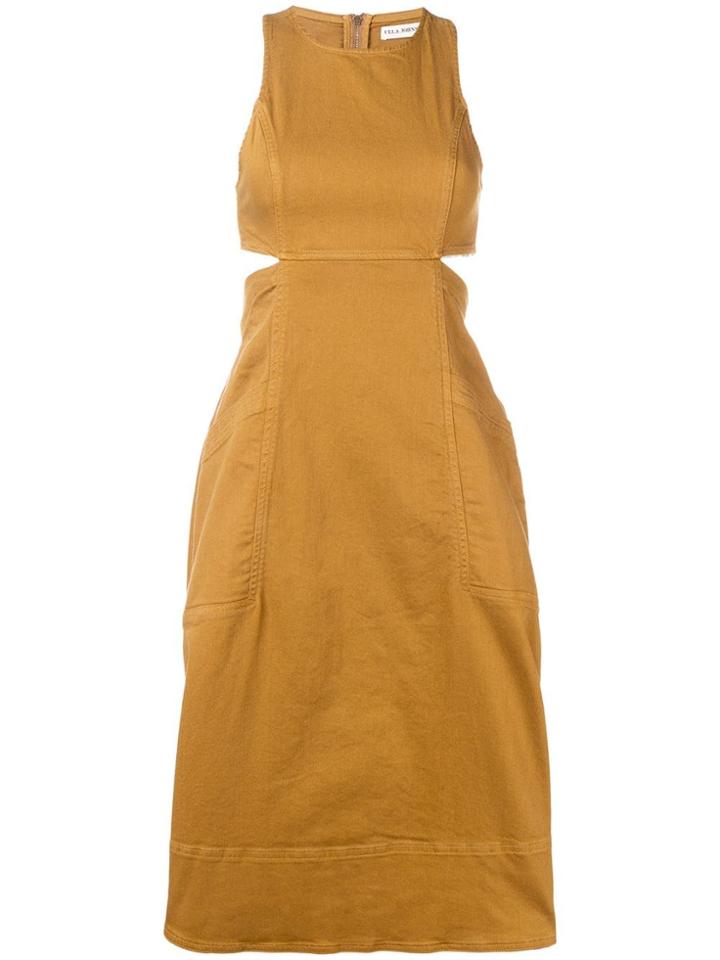 Ulla Johnson Tania Cut-out Dress - Brown
