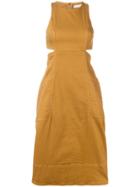 Ulla Johnson Tania Cut-out Dress - Brown