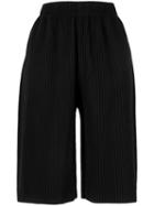 Issey Miyake Cauliflower Apoc Plain Shorts - Black