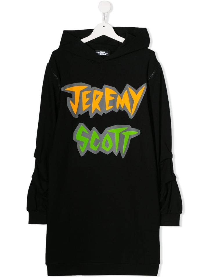 Jeremy Scott Junior Teen Cotton Sweater Dress - Black