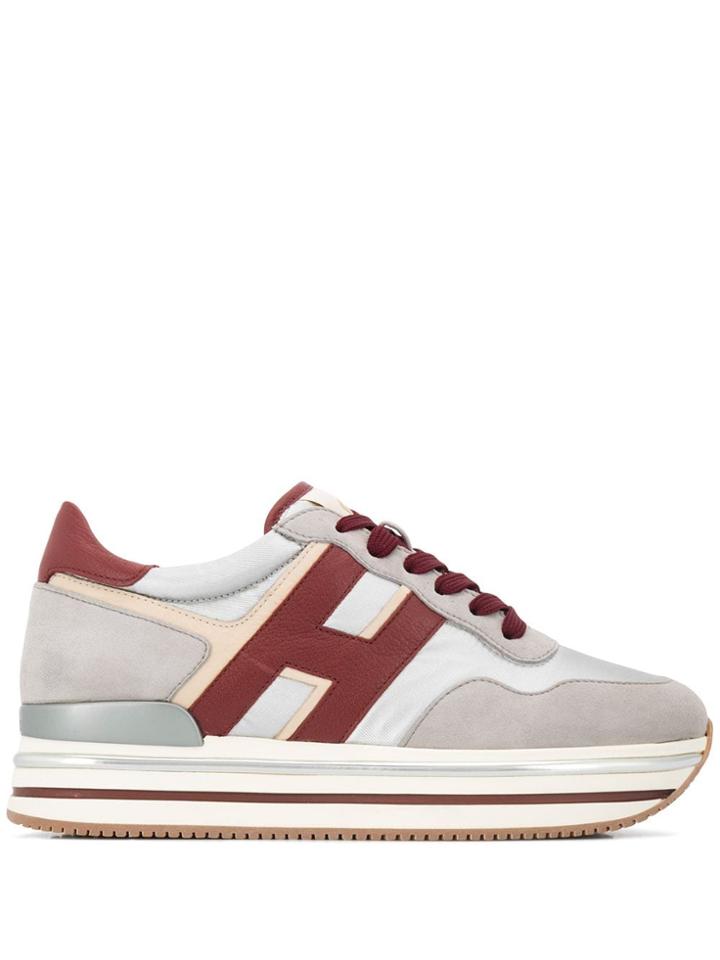 Hogan Low-top Logo Sneakers - Grey