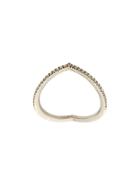 Eva Fehren 18kt Black Gold Private Diamond Ring - Silver
