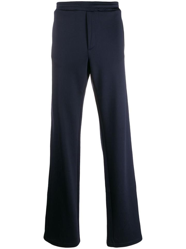 Valentino Logo Print Track Pants - Blue