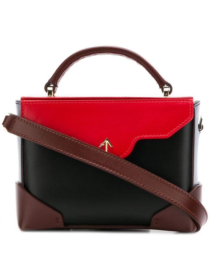 Manu Atelier Micro Bold Shoulder Bag - Black