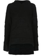 Baja East Kangaroo Pocket Knit Hoodie