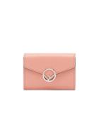 Fendi F Is Fendi Tri-fold Wallet - Pink