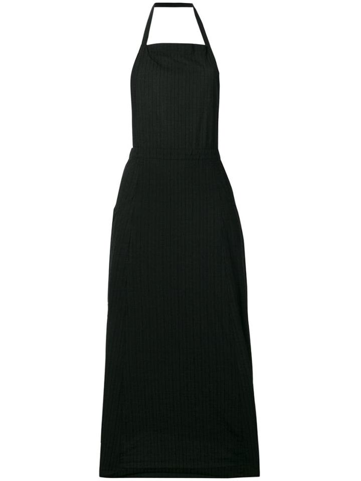 Comme Des Garçons Comme Des Garçons Apron Pinafore Dress - Black