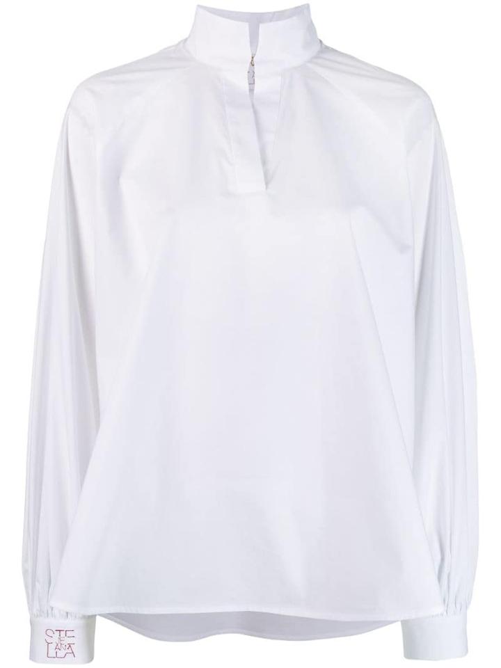 Stella Jean Flared Blouse - White