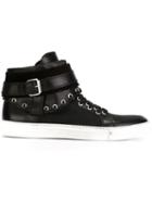 Diesel Black Gold Rittmester-st Hi-top Sneakers, Men's, Size: 41, Leather/cotton/rubber