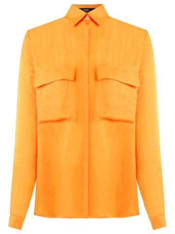 Andrea Marques Andrea Marques Camisabolsochapado Tangerina Natural (vegetable)->cotton, Women's, Size: 38, Yellow/orange, Viscose