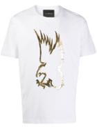 John Richmond Eagle Embroidered T-shirt - White