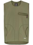 Gramicci Gram Storm Flce Crw Swtr Vst Grn - Green