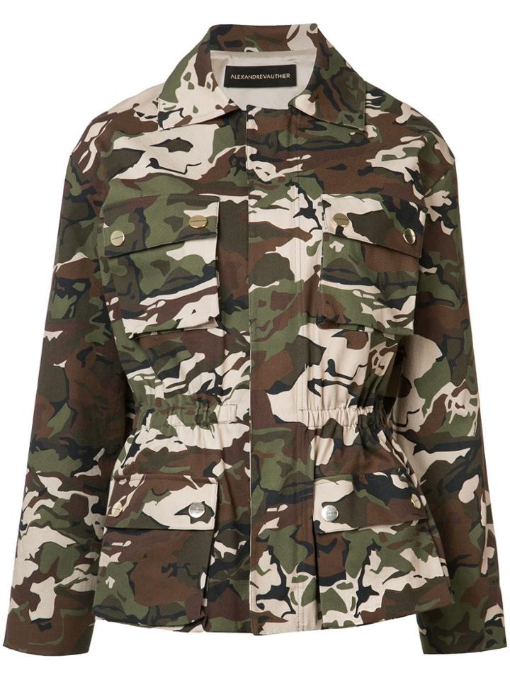 Alexandre Vauthier Camouflage Jacket - Green