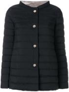 Herno Quilted Down Coat - Black