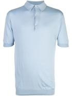 John Smedley Classic Slim-fit Polo Shirt - Blue