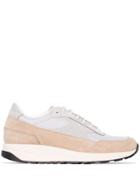 Common Projects Grey Track Classic Suede Sneakers