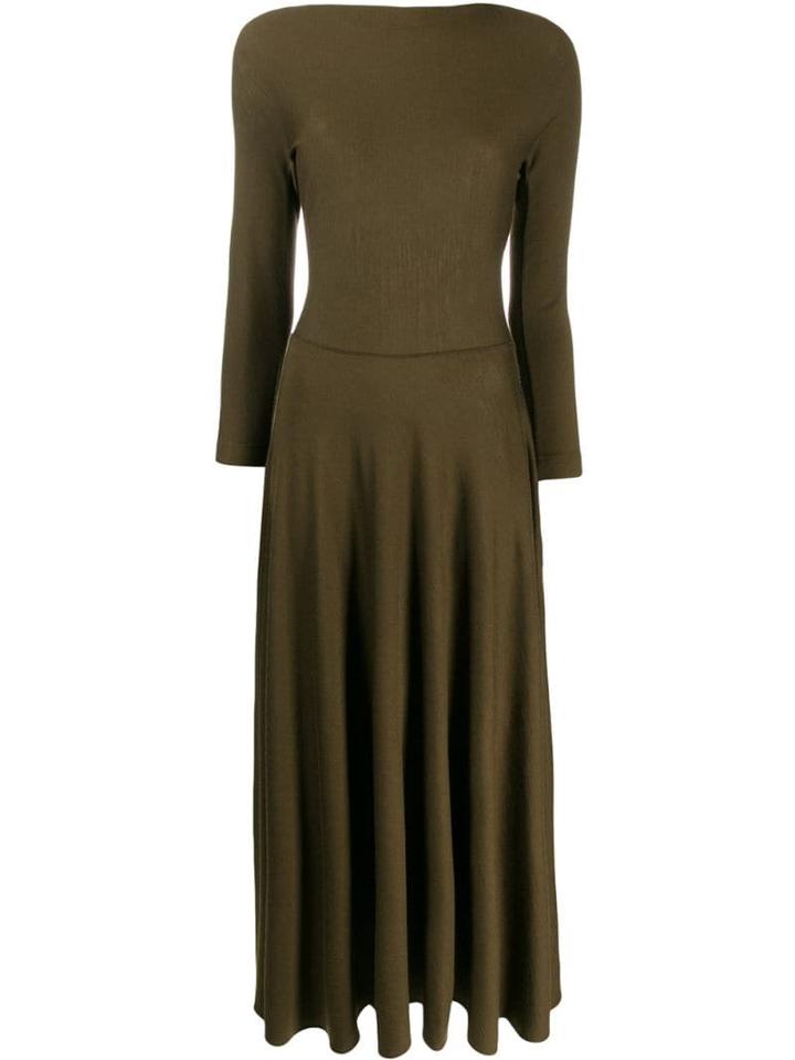 Aspesi Long Dress - Green