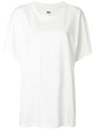 Mm6 Maison Margiela Back Print T-shirt - White