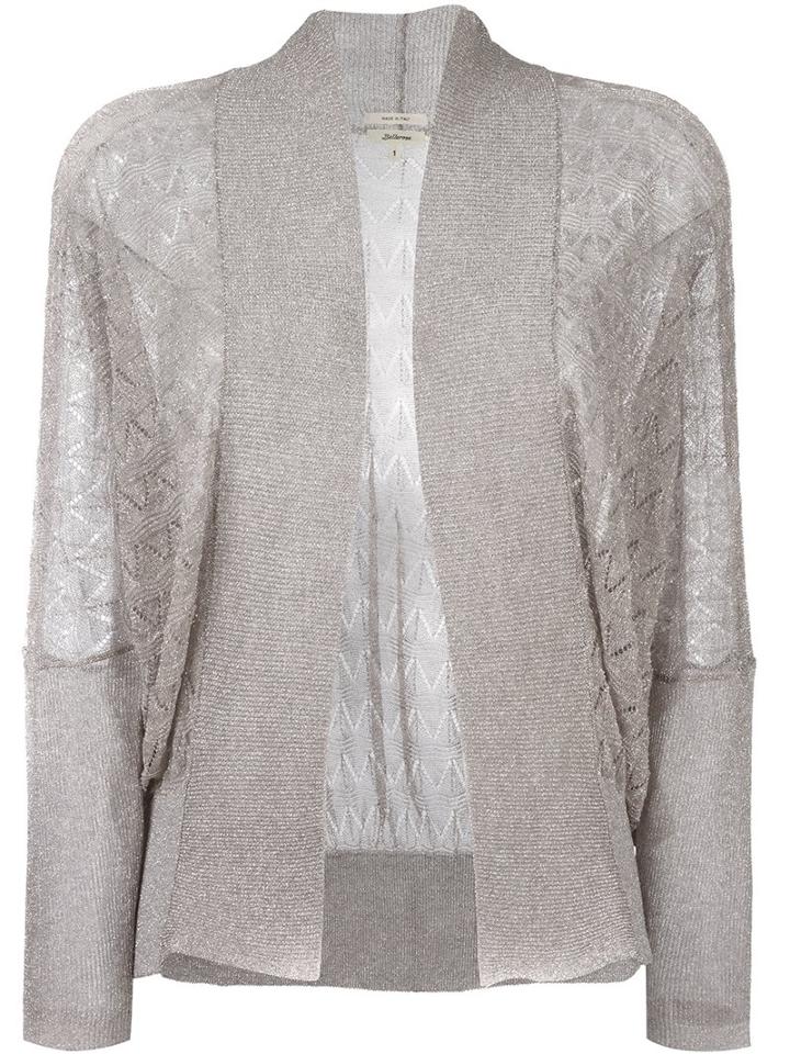 Bellerose 'nyon' Cardigan, Women's, Size: 1, Grey, Viscose/polyester/metallized Polyester