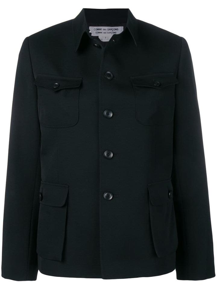Comme Des Garçons Comme Des Garçons Multi-pocket Jacket - Black