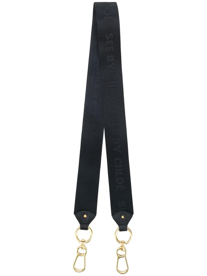 See By Chloé Shoulder Strap - Black