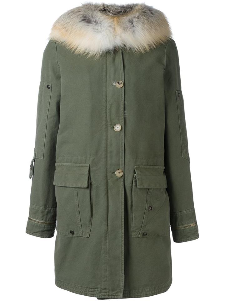 Ermanno Scervino Fox Fur Collar Parka