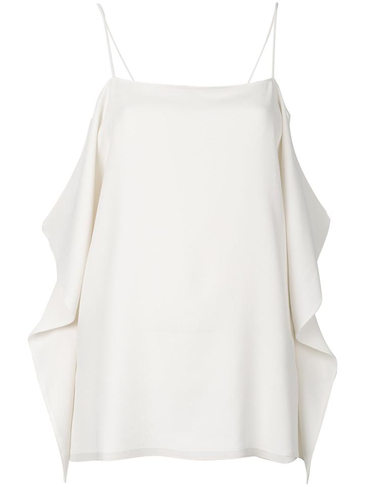 Theory Flappy Sides Blouse - Nude & Neutrals