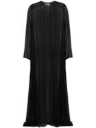 Temperley London Lullaby Chiffon Coat - Black