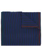 Ps By Paul Smith - Striped Scarf - Men - Silk/viscose - One Size, Black, Silk/viscose