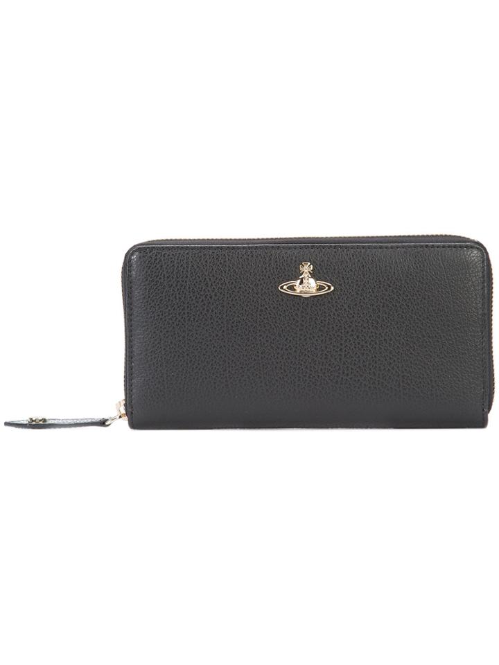 Vivienne Westwood 'balmoral' Zip Wallet - Black