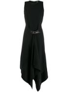Barbara Bui Belted Midi Dress - Black