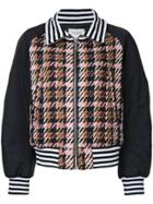 Public School Zita Plaid Bomber Jacket - Multicolour