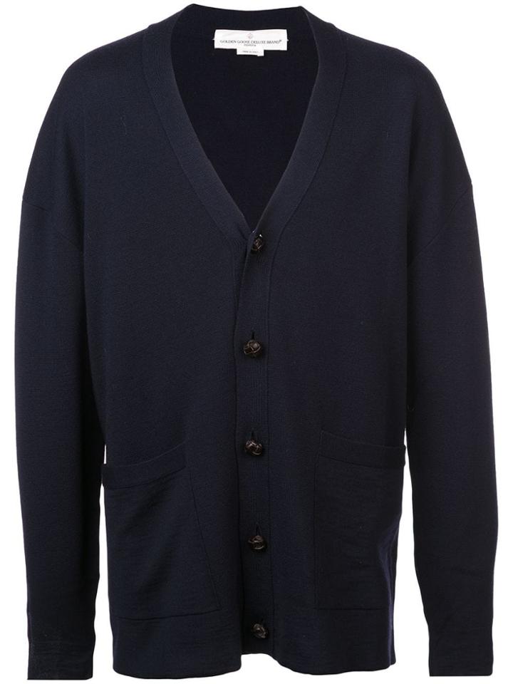 Golden Goose Deluxe Brand Buttoned Cardigan - Blue