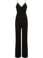 Reinaldo Lourenço V-neck Jumpsuit - Black