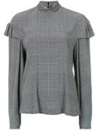 Reinaldo Lourenço Pied De Poule Blouse - Black