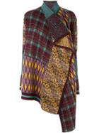 I'm Isola Marras Multi Print Cape, Women's, Size: Medium, Polyamide/viscose/wool